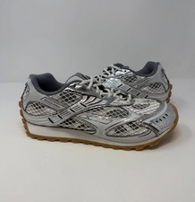 Bottega Veneta Orbit Sneaker White/Silver Size 9 US 42 EU