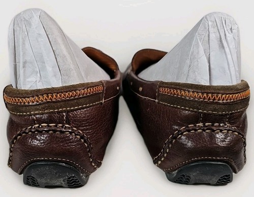 Mocassini Johnston & Murphy Flex Driving Moc 25-0940 pelle marrone uomo 9 M - Foto 13 di 14