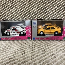 M-Tech 1/43 Mitsubishi Lancer Evolution III WRC & GSR 2-Car Set
