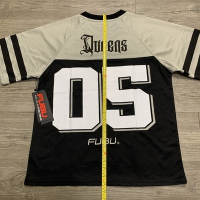 Y2K FUBU 05 Queens NYC New York Hip Hop Football Jersey Size Small