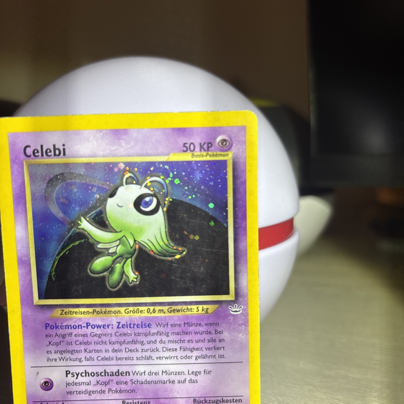 Celebi - 3/64 - 💫SWIRL💫Pokemon Neo Revelation Holo Rare Card WOTC NM