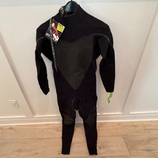 NWT O'Neill Psycho II Mens XL ZEN Zip Wetsuit 4/3 BLK Rear Zip Style 1832 400