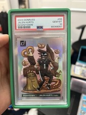 2023 Donruss Jalen Hurts PACK Downtown SSP Case Hit Gem MT 10