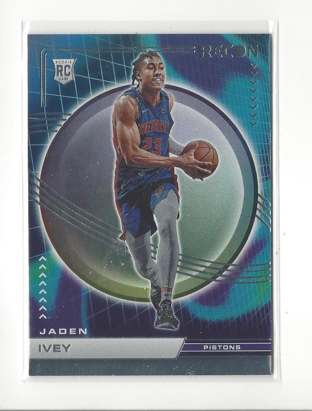 2022-23 Panini Recon #203 Jaden Ivey RC Rookie Pistons Bulls