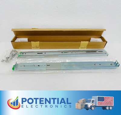 OPEN BOX - Server Rack Adjustable Rails, 1U Full Depth, NavePoint 00401813