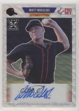 2021 Leaf Pro Set Metal 1989 Silver Wave /6 Matt Mikulski #PA-MM6 Auto 0c3e