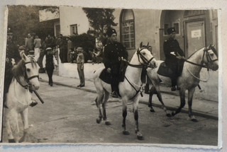 Palestine Police Parade Photograph