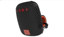 Sanpyl Bike Speaker Dual Pairing FM Radio Outdoor Black