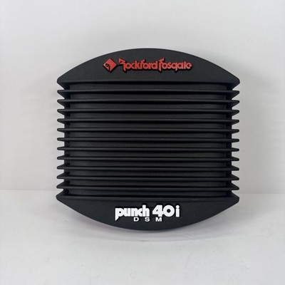 Rockford Fosgate Punch 40i DSM Amplifier W/ End Caps Old School Amp USA | TESTED