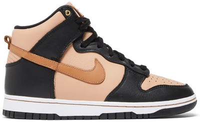 Nike Womens Dunk High LXX Black Flax DX0346-001 Women Size