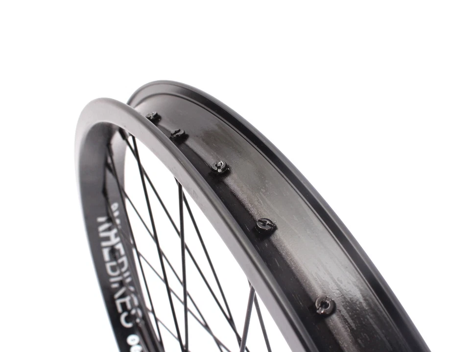 BMX Hinterrad 10mm Achse 36Loch KHE 7500 Aluminium Felge schwarz 16 Zähne Ritzel - Bild 3 von 4
