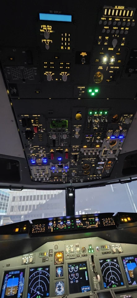 Boeing 737 NG Overhead Panel FWD AFT Cockpitsonic Homecockpit Simulator - Bild 4 von 4