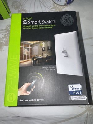 GE In Wall EZ Smart Home Light Switch Control ZW4003 Z Wave Plus