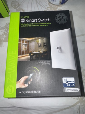 #ad #ad GE In Wall EZ Smart Home Light Switch Control ZW4003 Z Wave Plus $15.30