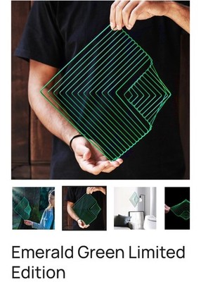 Ivan schwarze quadratische Welle kinetische Kunst Skulptur Handarbeit Metall geometrisch Italien