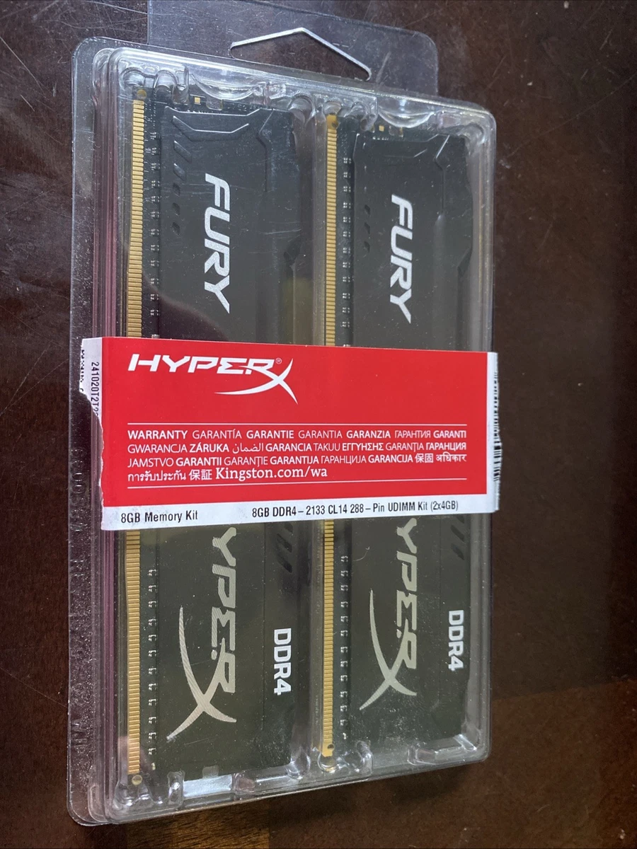 DDR4 SDRAM HyperX 8 GB Total Capacity Memory (RAM) for sale | eBay