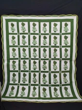 vintage appliques hand Quilting patchwork floral Quilt needlework Stitched A80