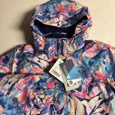Mountain Warehouse Kids Girls Floral Water Resistant Snow Jacket 11-12 Years