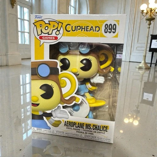 Funko Pop! Vinyl: Cuphead - Aeroplane Ms. Chalice #899