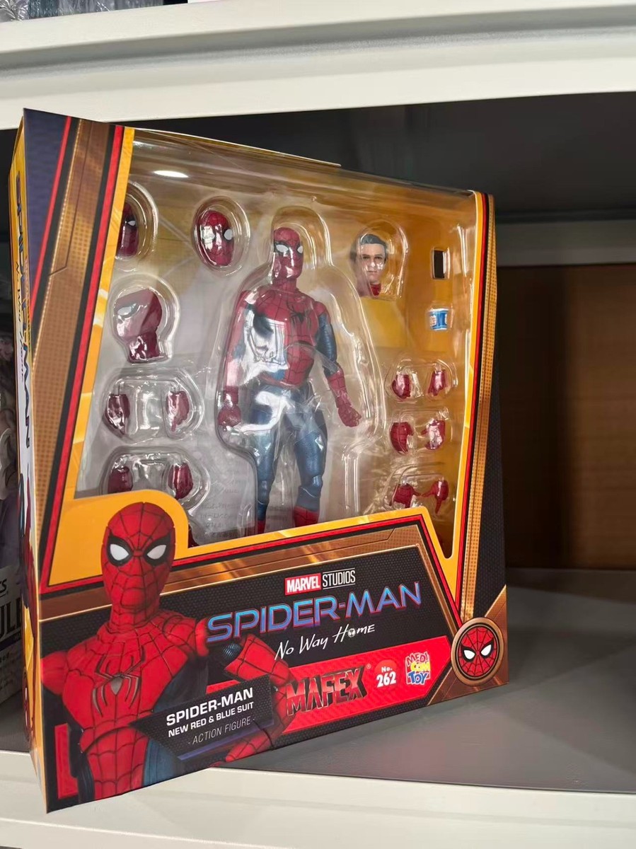 Medicom Toy Mafex No.262 Figure Spider-Man Red & Blue Suit Ver
