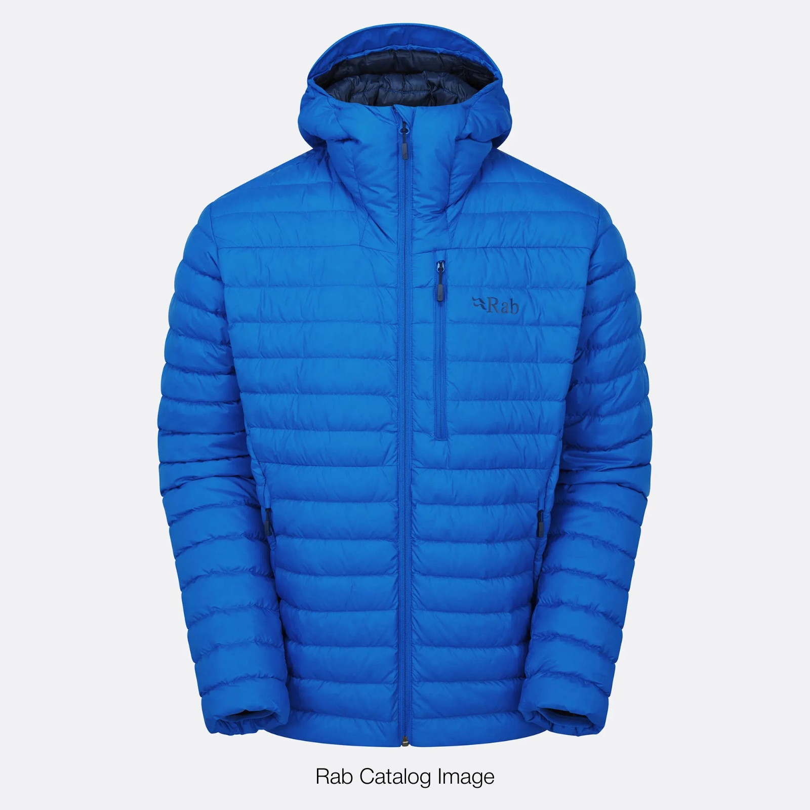 Rab Microlight Alpine Down Jacket Full Zip Hooded… - image 3