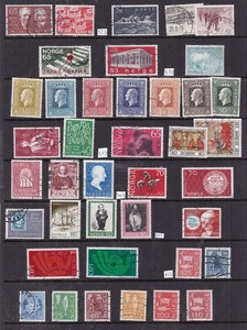 NORWAY^^^  x39  older  usded collection  @#  dco 3444nor564