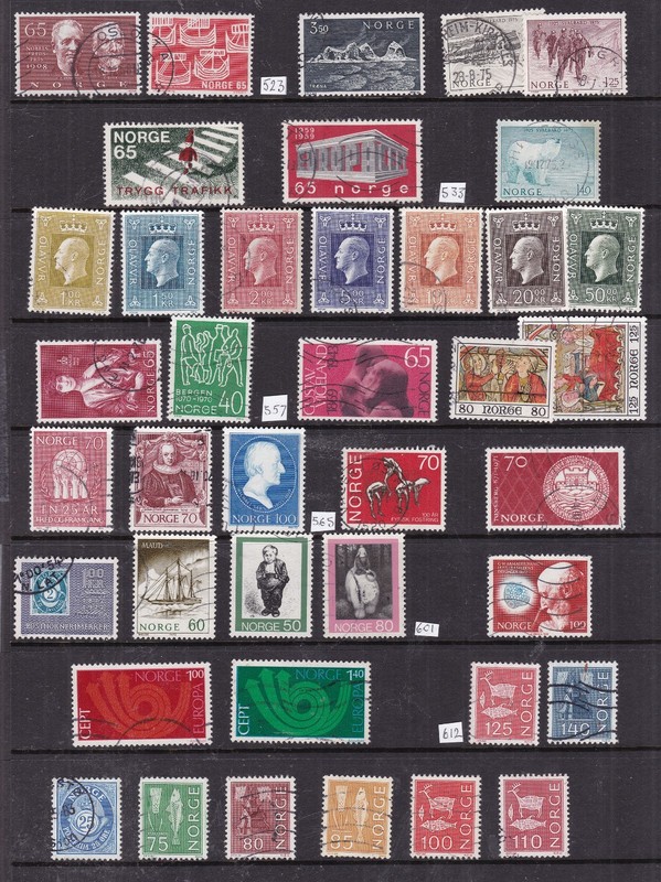 NORWAY^^^  x39  older  usded collection  @#  dco 3444nor564