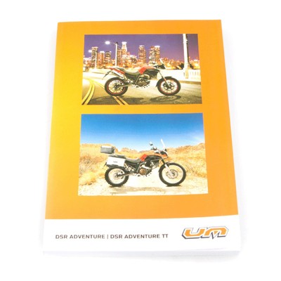 Bedienungsanleitung für UM Commando Classic 125, DSR Adventure 125, DSR Adventure TT