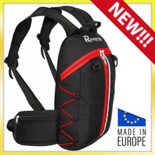 Mochila impermeable ligera negra roja para bicicleta de carretera montaña MTB bicicleta ciclismo