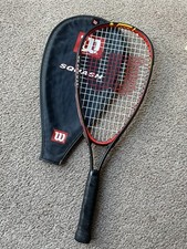 Wilson pro staff Rok JR Squash Racket Red Black With Cover