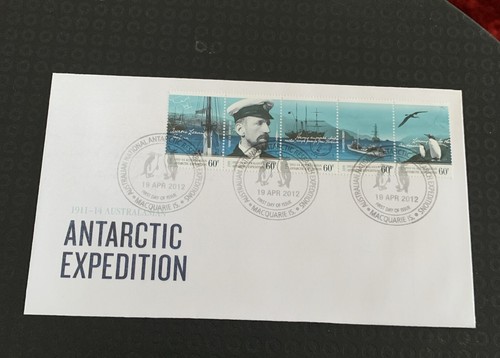 Australia Antarctic Territory 2012 Fdc X 2 Departure & Journey - Picture 2 of 5