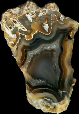  BANDED AGATE CRYSTAL SPECIMEN - FROM TURKEY