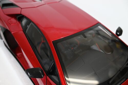 AUTOart 1/18 Lamborghini AVENTSDOR SVJ METALLIC RED Diecast Model Car 79177 - Picture 2 of 18