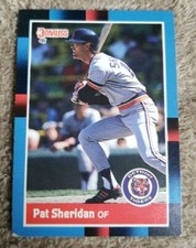 1988 Donruss Baseball Card #522 Pat Sheridan - Detroit Tigers 