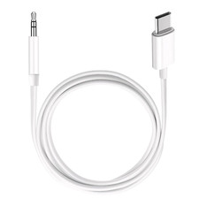 Cable USB C a conector auxiliar de audio de 3,5 mm, 1 m