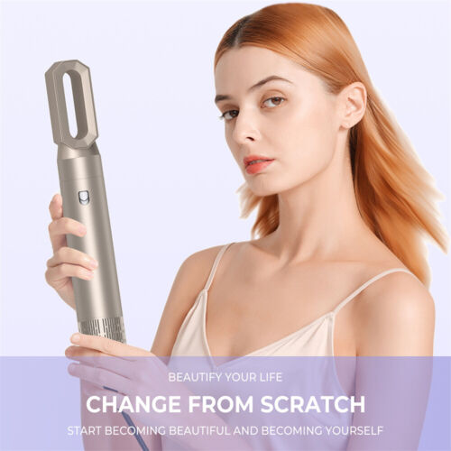 Warmluftbürste Haartrockner Fönbürste Lockenstab 6-IN-1 Hairstyler Lockenwickler - Bild 20 von 41
