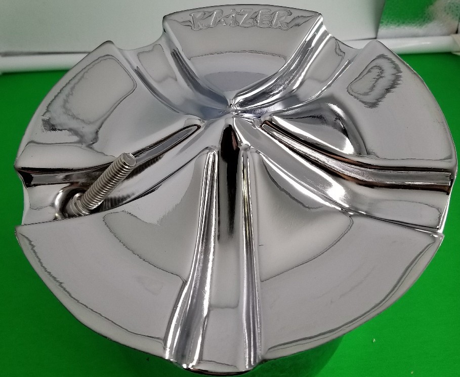 KAIZER CENTER CAP # PYRAMID 24X10 CENTER CAP CHROME WHEELS | eBay