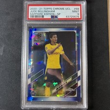 2020-21 Topps Chrome Uefa Champions League Sapphire Edition