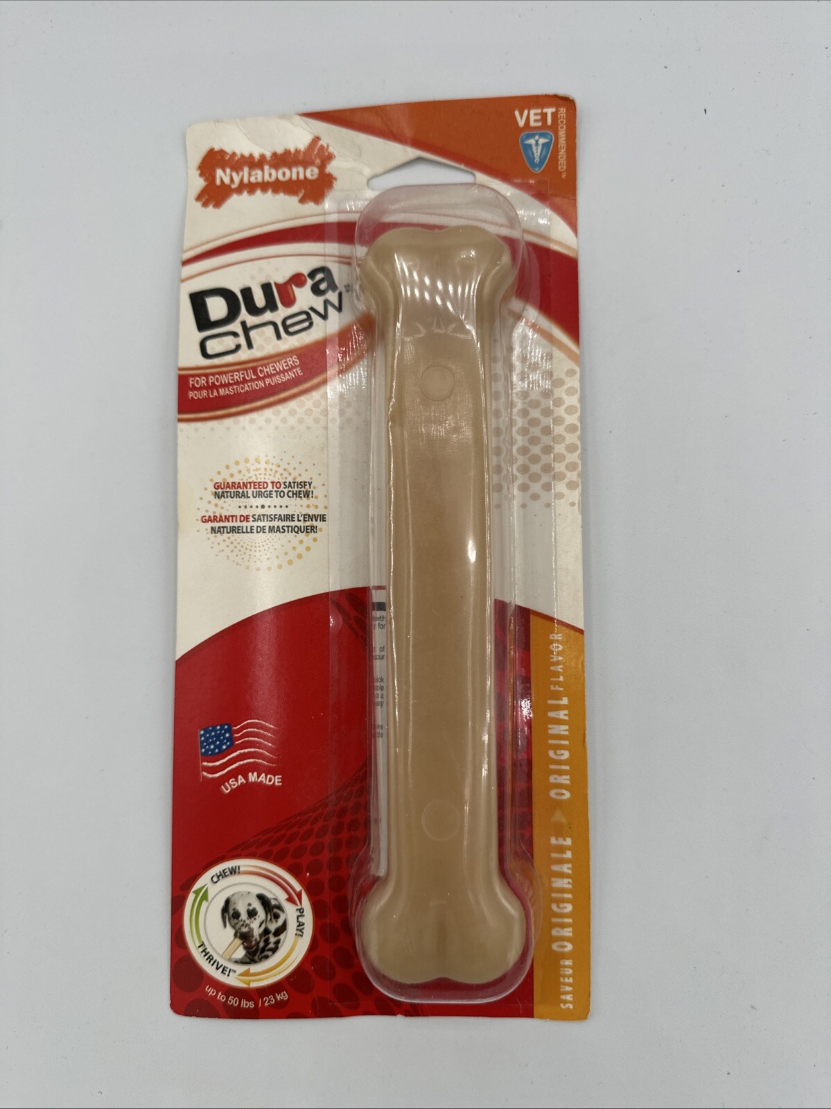 Nylabone Dura Chew Original Flavor Dog Chew Toy, (Each Sold 