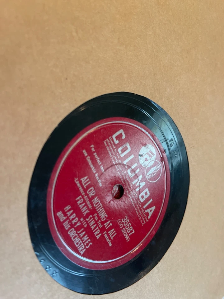 HARRY JAMES ~ 9 Records in Sleeve/Box ~ COLUMBIA 78rpm 10" VTG Orchestra - Image 3 of 4