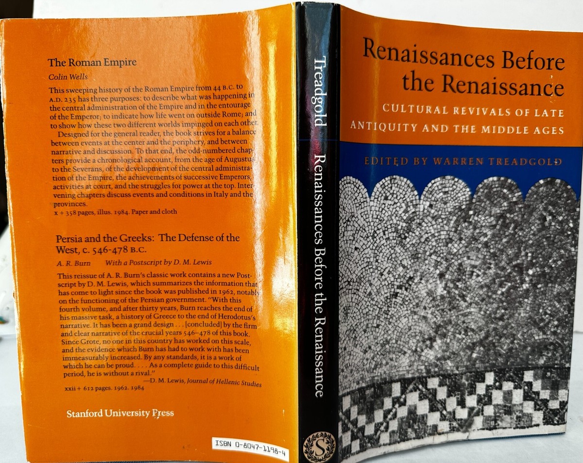 Renaissances Before the Renaissance /Treadgold - 1st Ed