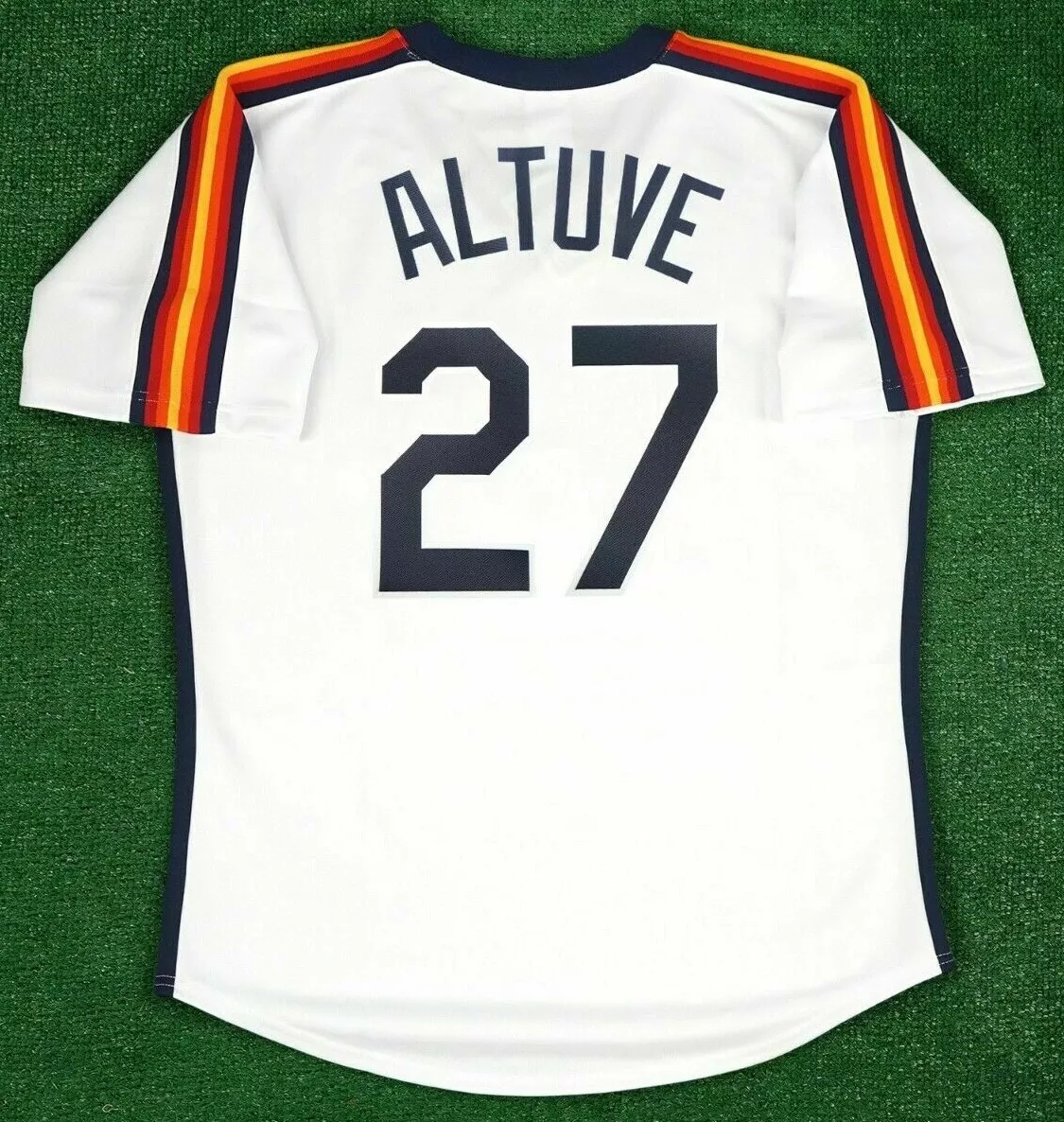 Jose Altuve Signed Houston Astros Gray Majestic MLB Authentic Jersey- – The  Jersey Source