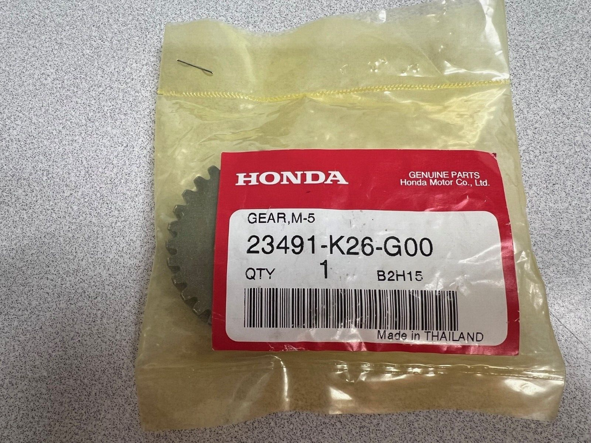 TG 2/2 Honda OEM Gear, Mainshaft 5 (32t) 23491-K26-G00 | eBay