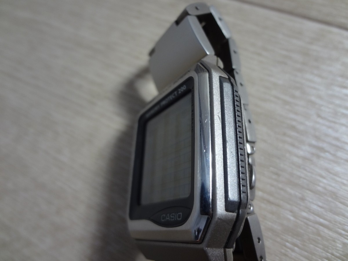 Casio HOTBIZ Touch Screen Quartz Vdb-3100 Vintage Men's