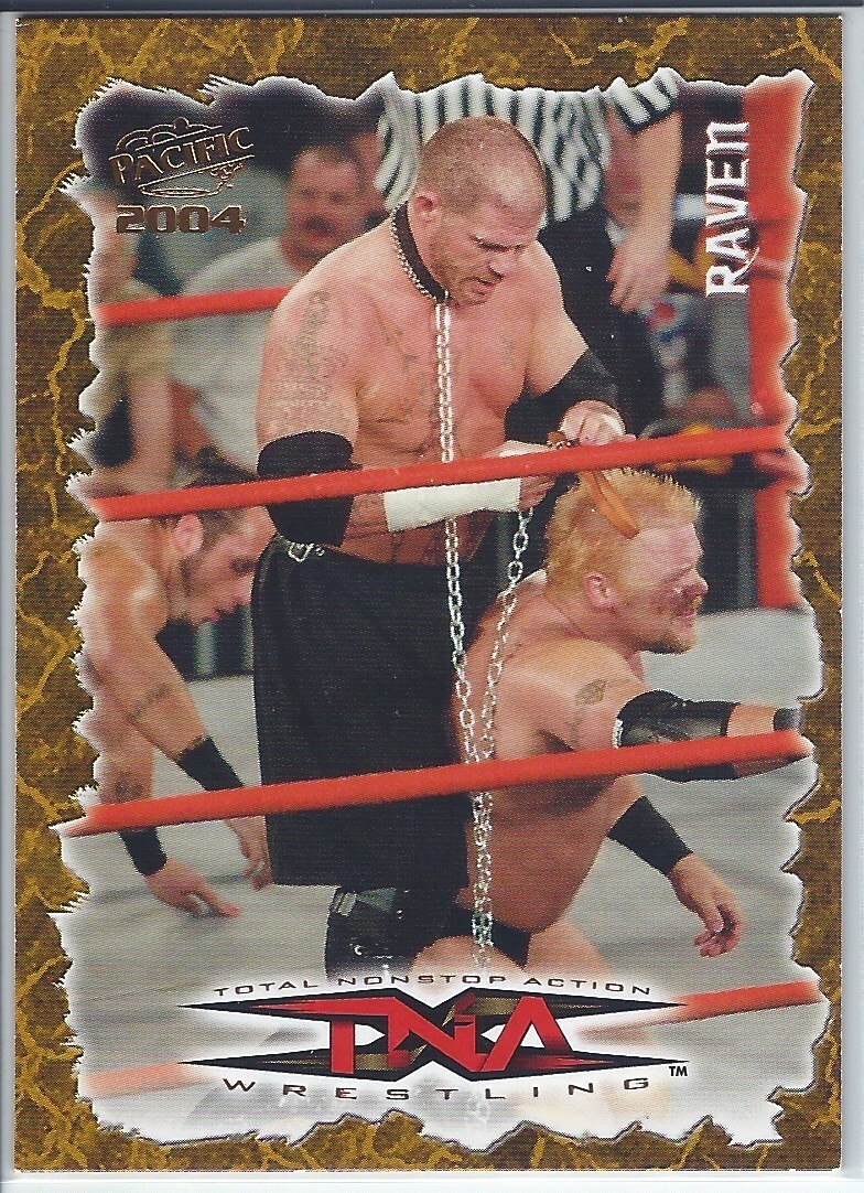 TNAトレーディングカードセット約300枚！ Raven 2004 Pacific TNA Total Nonstop Action Wrestling Trading Card