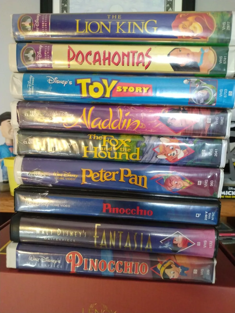 Vintage disney best sale vhs