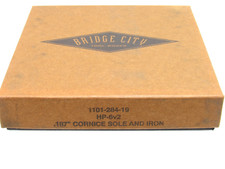 LLL NIB BRIDGE CITY TOOL HP-6 PLANE .187" CORNICE SOLE & IRON MADE IN USA T09295