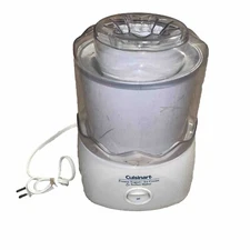 Cuisinart Frozen Yogurt Ice Cream Sorbet Electric Maker CIM-20 EUC Tested‼️‼️