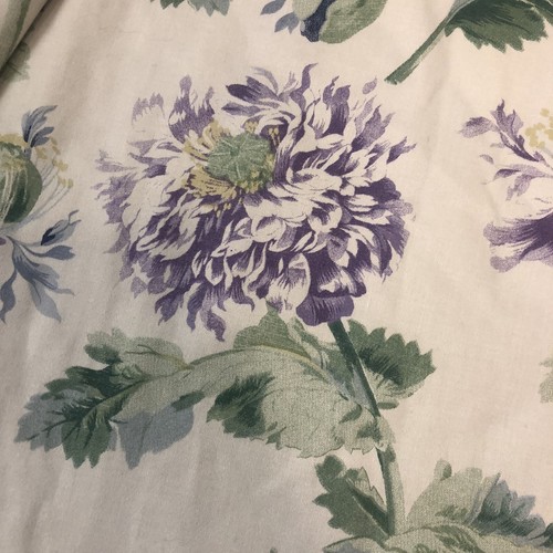 Laura Ashley Hepworth Lavender Design Curtains 86 Inches Wide By 56 Inches Long - Picture 5 of 12