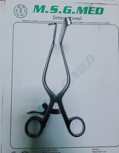 Laminectomia ortopedica Meyerding retrattori autoportanti 18 cm inox 4 pezzi - Foto 3 di 5